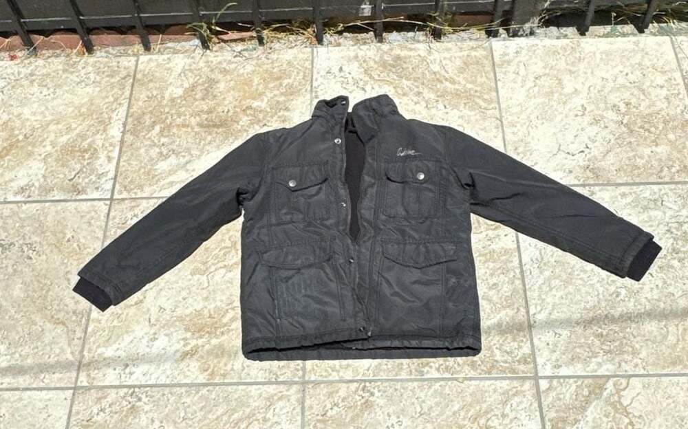 Quiksilver Boys Fleece Lined Utility Jacket Size 12